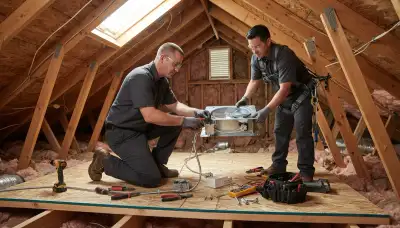 Attic fan installation service for Orange, CA homes by On Call Electrical