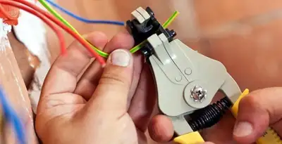 electrical contractors performing detailed electrical wiring preparation in Orange, CA