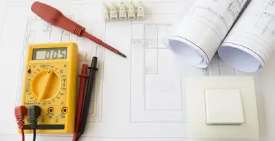 electrical service featuring diagnostic tools and electrical planning performed by certified electricians in Orange, CA