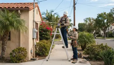 Professional electrician services in Orange, California