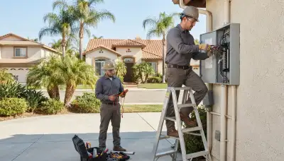Electrician services for homes and businesses in Orange, California