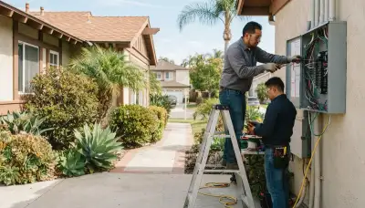 Professional electrician services in Orange, California
