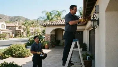 Professional electrician services in Orange, California