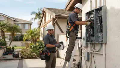 Electrician services for homes and businesses in Orange, California
