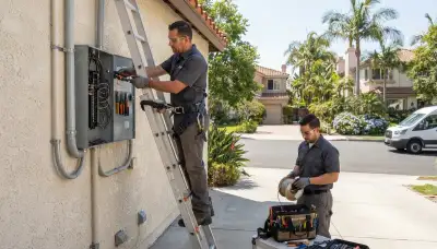 Electrician services in Orange, California for residential and commercial electrical needs