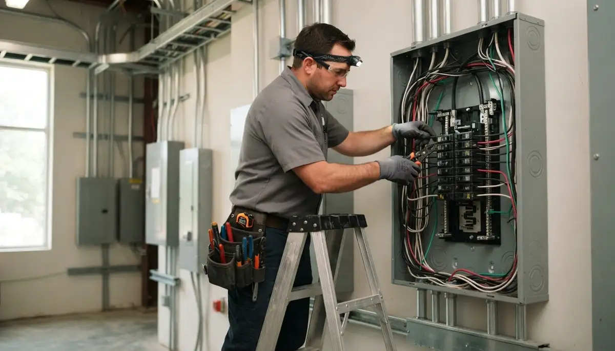 On Call Electrical electrician providing panel upgrades and home wiring services in Orange, CA