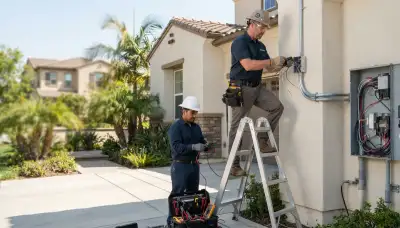 Professional electrician services for homes and businesses in Orange, CA