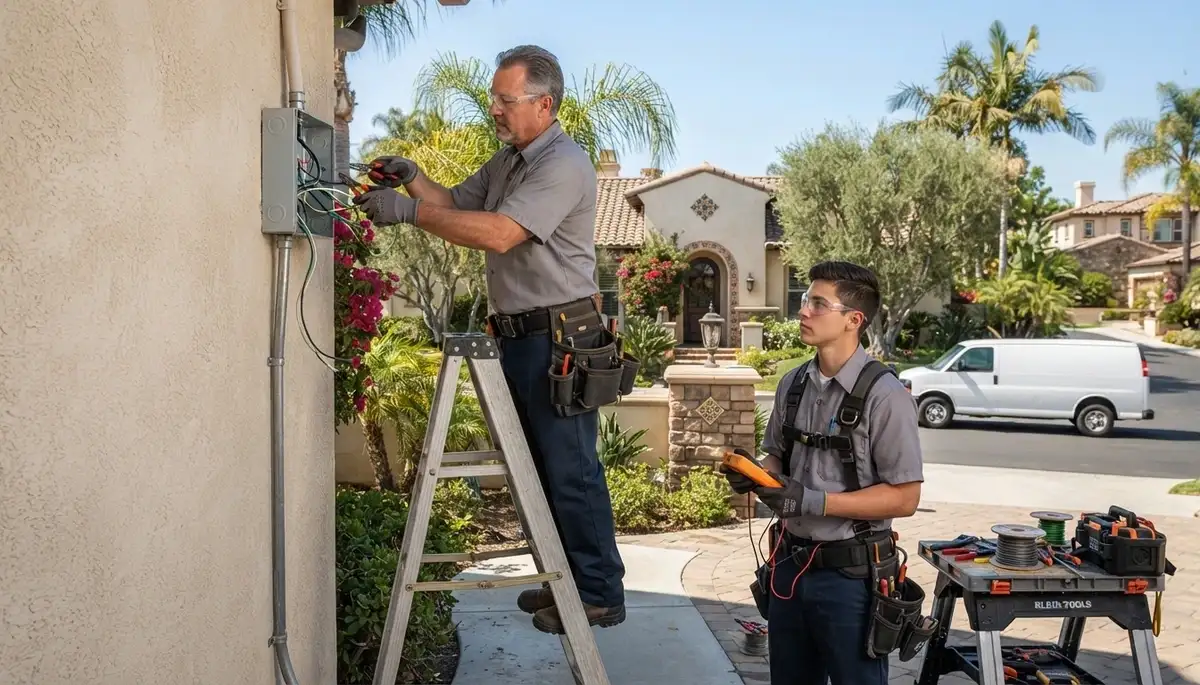 Professional electrician services in Orange, CA