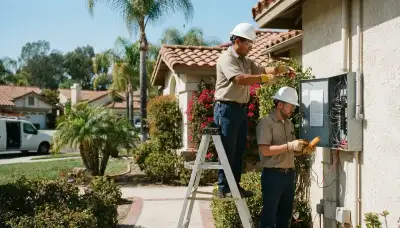 Electrician services in Orange, CA for residential and commercial electrical needs