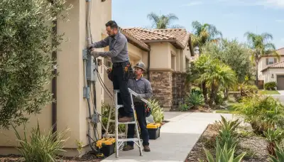 Orange, CA electrician providing professional residential and commercial electrical services
