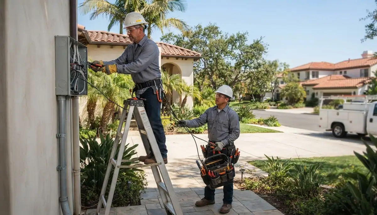 Professional electrician services in Orange, CA