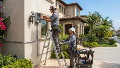 Professional electrician serving homes and businesses in Orange, California