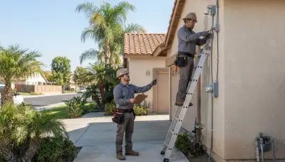 Electrician providing residential and commercial electrical services in Orange, CA