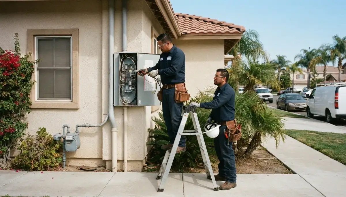 Electrician services for homes and businesses in Orange, CA