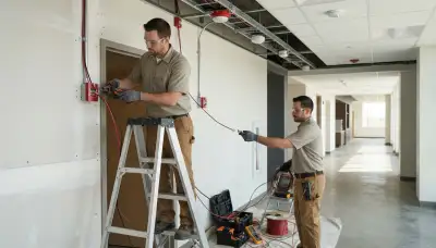 Fire alarm installation service for older homes in Orange, CA by On Call Electrical