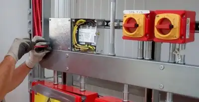 fire alarm installation service with certified electricians wiring fire alarm control equipment in Orange, CA