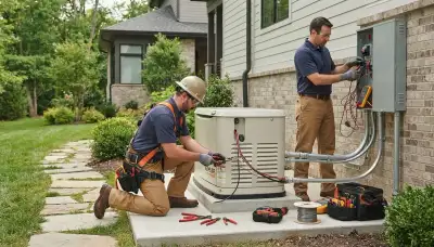 Generator installation planning for an Orange, CA home by On Call Electrical