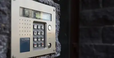 intercom system for home installation services with secure entry communication panel in Orange, CA
