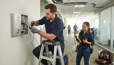 Intercom system installation for Orange, CA homes by On Call Electrical electricians