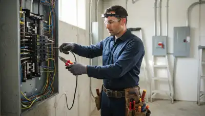 Licensed electrician services for residential panels and wiring in Orange, CA