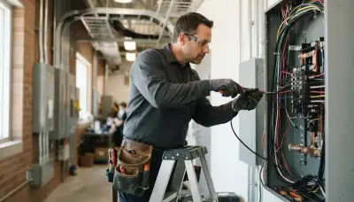 Licensed electrician serving Orange, CA with residential electrical panel and wiring services