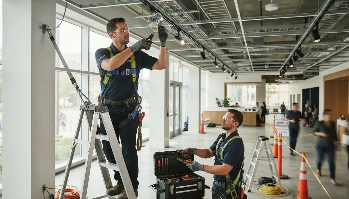 Lighting services for older homes in Orange, CA by licensed electricians