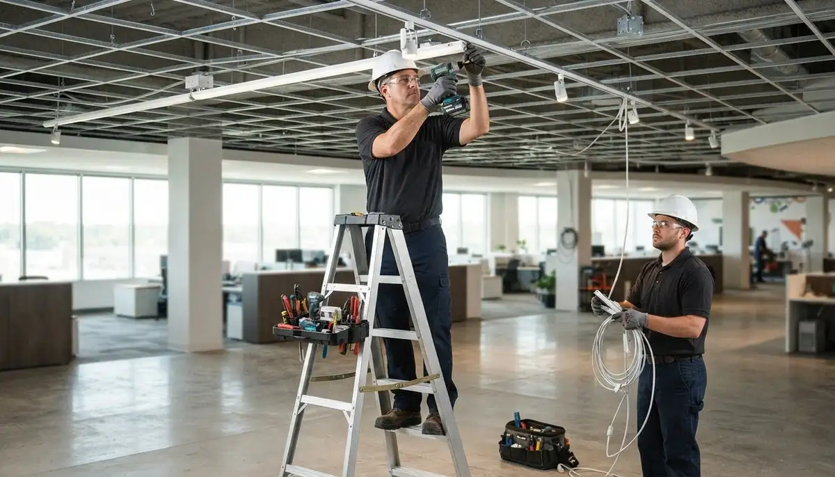 Lighting installation electrician serving older homes in Orange, California