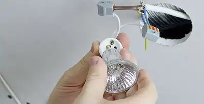 lighting installation service with secure light fixture connections handled by certified electricians in Orange, CA