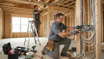 New construction wiring by On Call Electrical in Orange, California
