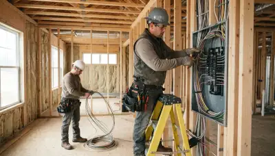 New construction wiring services by On Call Electrical in Orange, CA