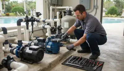 Pool pump wiring service for Orange, CA homes by On Call Electrical
