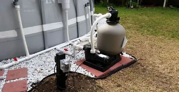 pool pumps service with professionally installed pool pump and filtration system in Orange, CA
