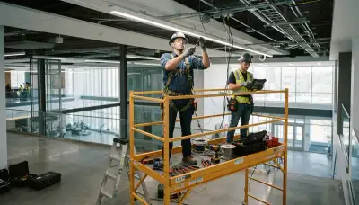 Programmable lighting installation by an electrician in Orange, CA