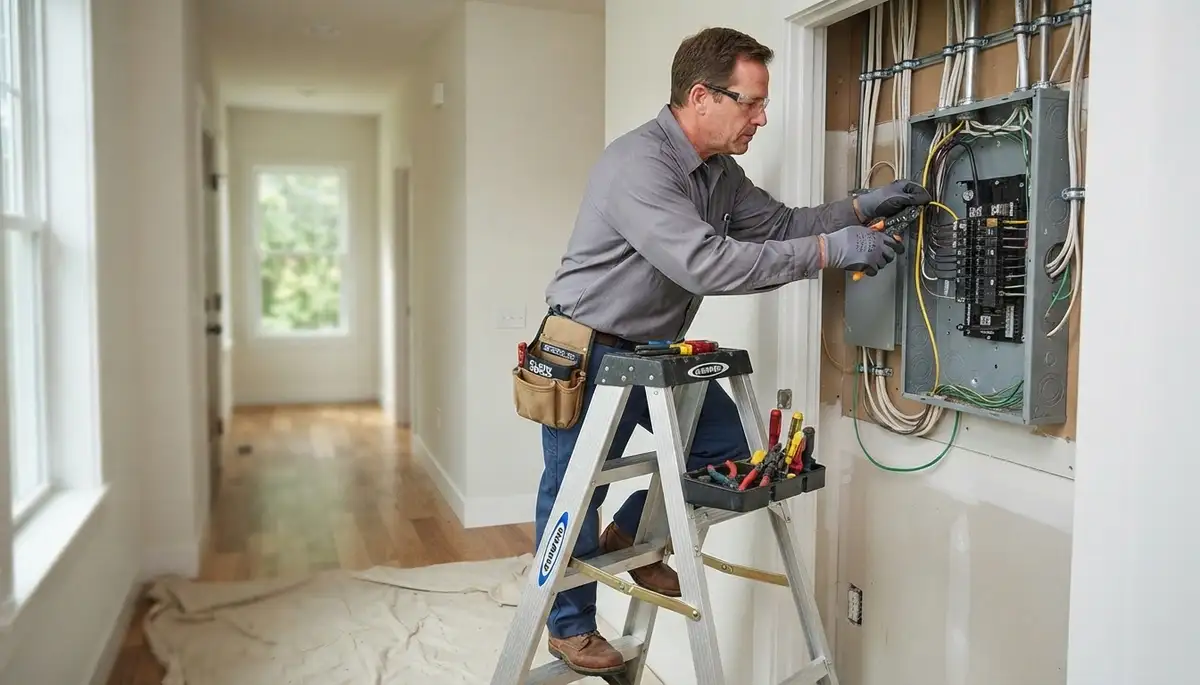 Residential electrician from On Call Electrical serving homes in Orange, CA