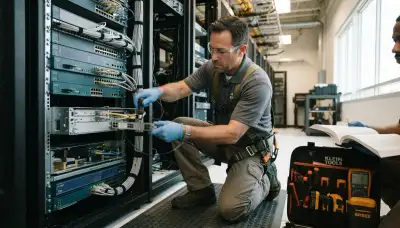 Electrician providing switch repair service for an Orange, CA home