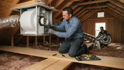 Whole house fan installation in an Orange, CA home by On Call Electrical